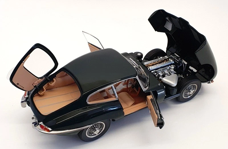 Kyosho 1/18 Scale 08954G - 1961 Jaguar E Type Coupe - Racing Green - Image 3 of 4
