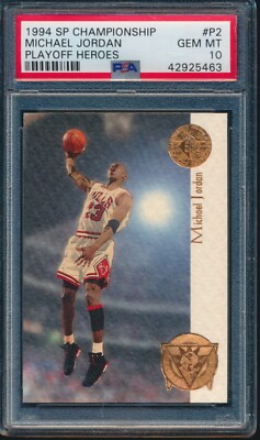 その他 SP Playoff Heroes Michael Jordan PSA 10 PSA 10 MICHAEL JORDAN 1994-95 UPPER DECK SP CHAMPIONSHIP PLAYOFF