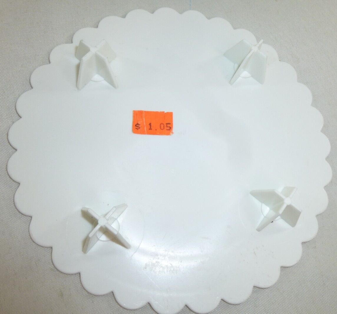 WILTON CAKE STAND SUPPLIES Plates round 6" & 8" oval 8" fondant stamps