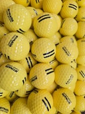 180 Strata range golf balls Yellow- Mint .  AAAAA Free Shipping.