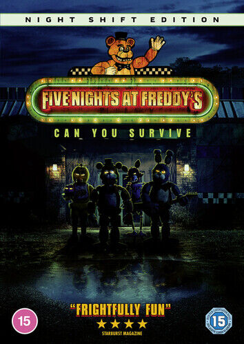 Five Nights at Freddy's DVD (2024) Josh Hutcherson, Tammi (DIR) cert 15 - Picture 1 of 1