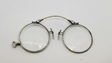 Antique 14K GOLD & STERLING SILVER FOLD-UP GLASSES