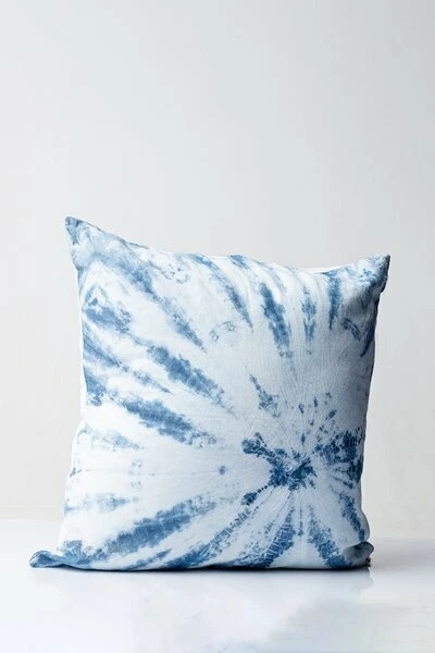 BEAUTIFUL DECORATIVE BLUE TIE DYE COTTON THROW PILLOW CUSHION COVER 18X18
Opens in a new window or t