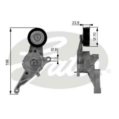 Gates T38436 Tensioner