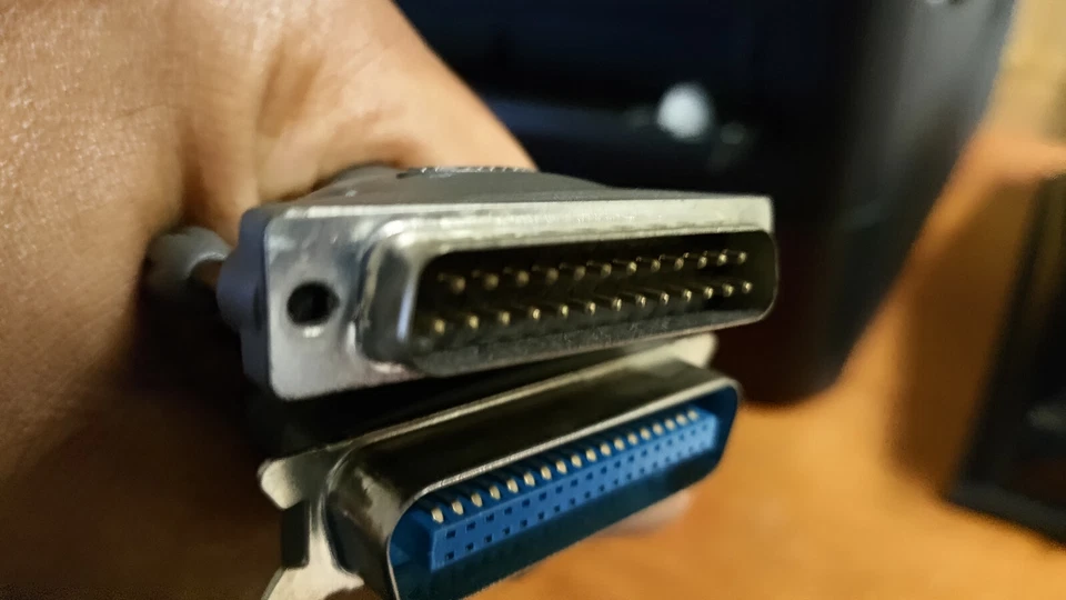 6-foot {Belkin} Parallel Printer Cable {F2A032-06} - Image 2 of 4