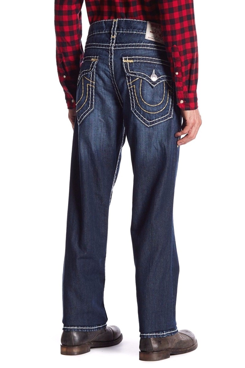 TRUE RELIGION デニムパンツ straight TRUE RELIGION STRAIGHT ストレート デニムパンツ 32 - メルカリ