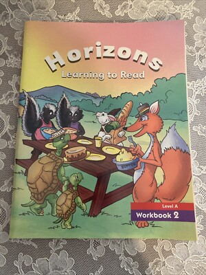Horizons Learning to Read Level A Workbook 2 New Unused Workbook