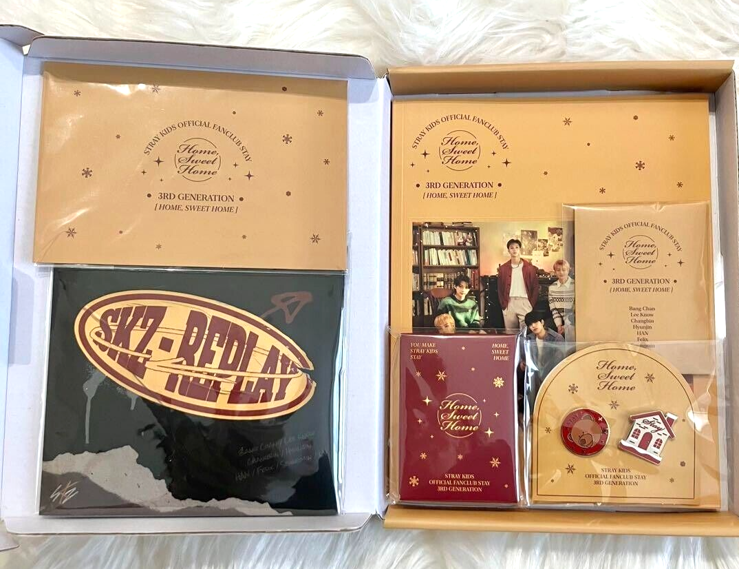 Stray Kids 3rd Kit Membership Welcome Kit Set Fan Club FC Stay