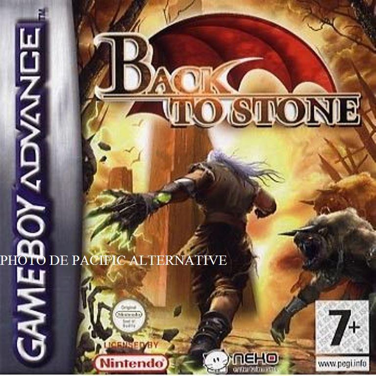 NEUF: jeu BACK TO STONE sur game boy advance pour enfant GBA spiel action juego