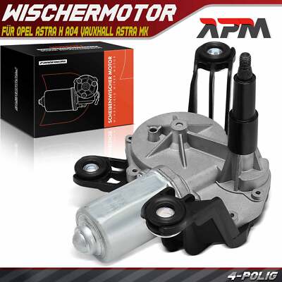 Wischermotor Heckwischermotor Hinten 12V für Opel Astra H A04 Vauxhall Astra MK