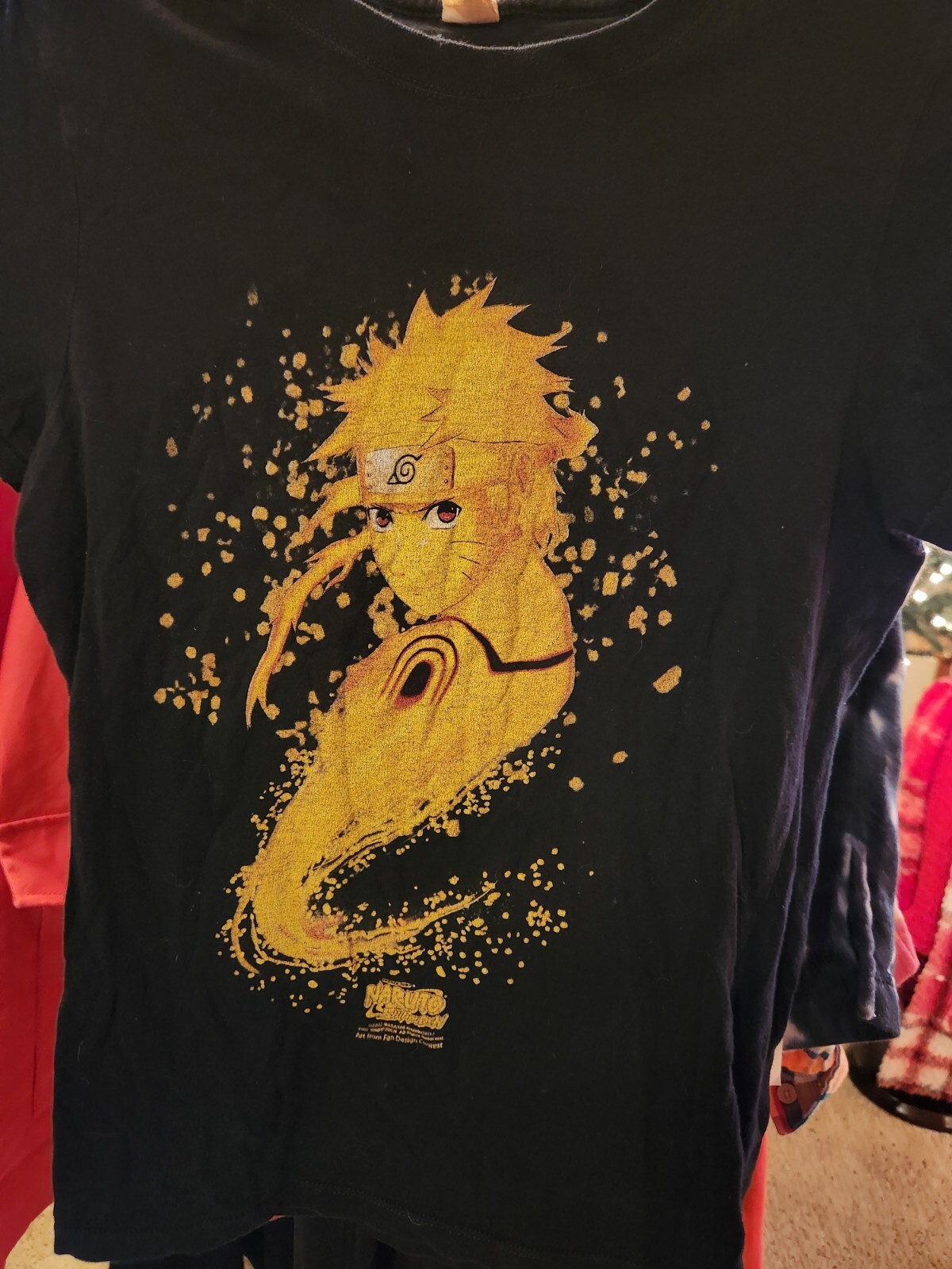 Naruto Shippuden Graphic Tee Size Small Unisex