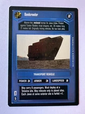 Sandcrawler Star Wars CCG Premiere Limited FS Eligible Dollar Rare