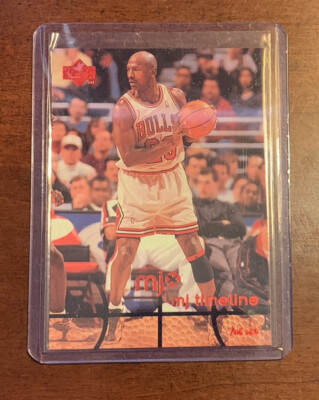 1998 Upper Deck Basketball MJx Michael Jordan MJ Timeline #89 | eBay