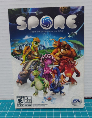 Spore (Windows/Mac, 2008) - PC Game - Complete In Box - CIB