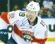 Autographed MIKE MATHESON Florida Panthers 8x10 photo - COA 