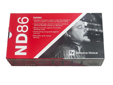 Electro-Voice ND86 7.19 inch Supercardioid Dynamic Vocal Microphone