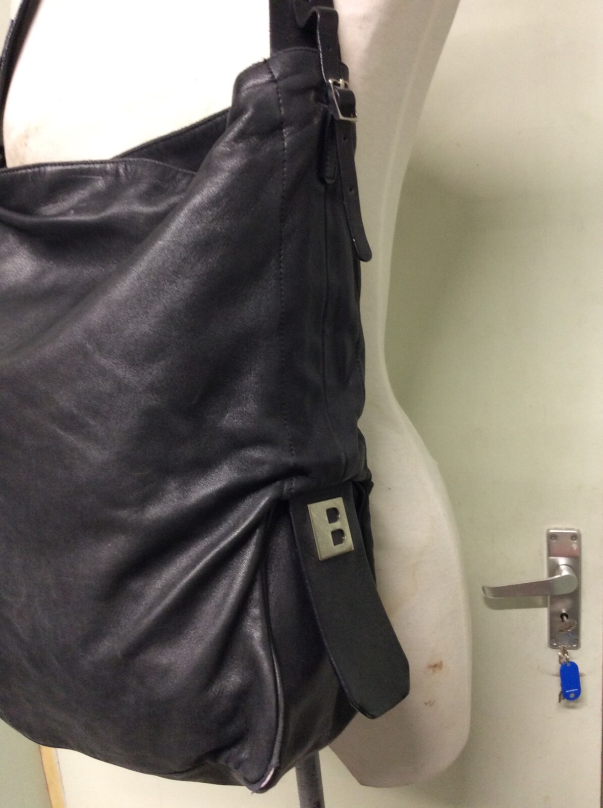 Bally made in Italy soft leather shoulder bag eBay