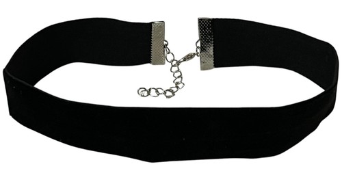 Black Velvet Gothic Chocker Charm Necklace Retro Vintage Choker Punk 90's - Picture 93 of 94