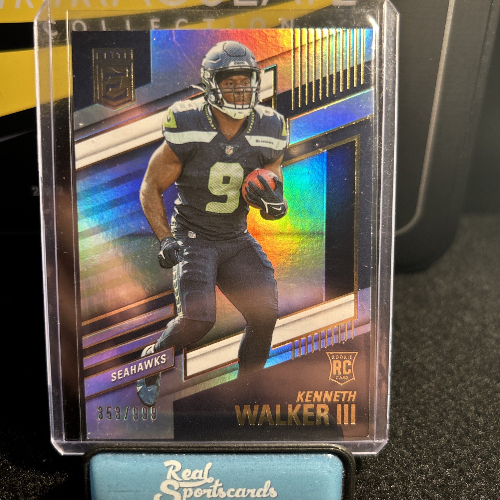 KENNETH WALKER III 2022 PANINI DONRUSS ELITE RC ROOKIE #/999
