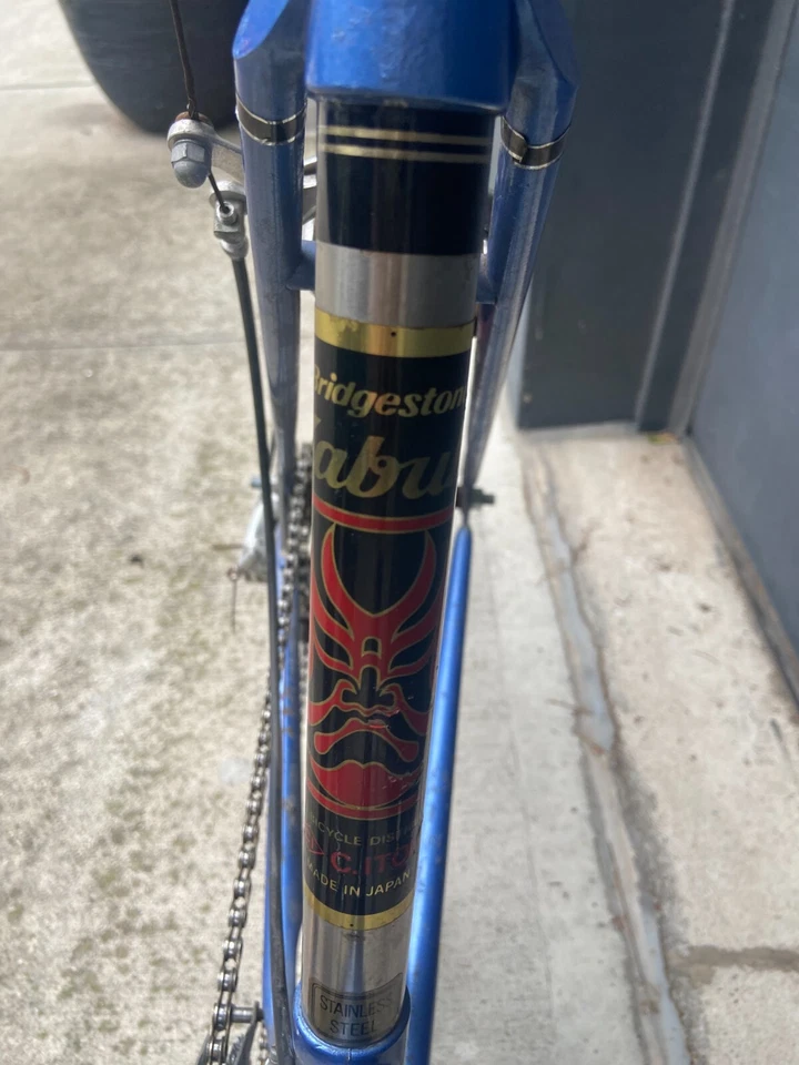 Bicicleta de Carretera Bridgestone Kabuki Submariner 27" Acero Inoxidable RARA Foto 4 de 4
