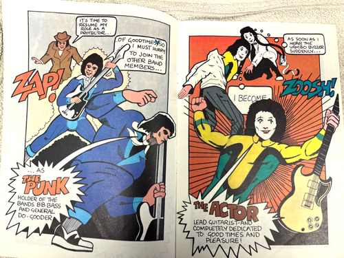 The Sensational Alex Harvey Band: The True Story 1976 Tour Programme + Free Gift - Picture 4 of 5