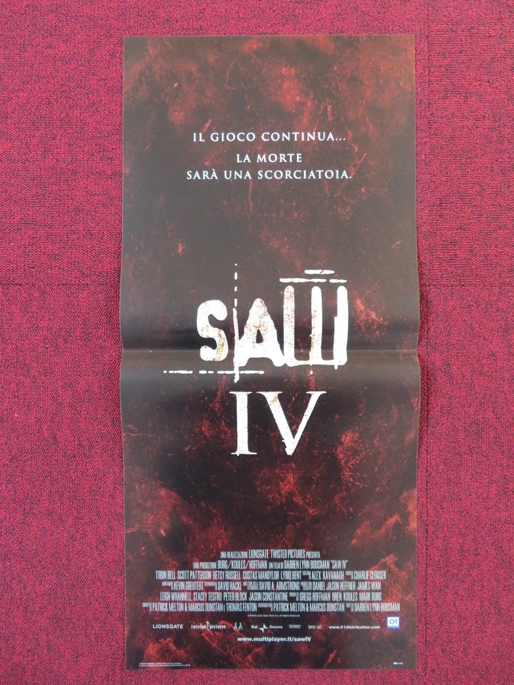 Locandina di Saw IV (2008)