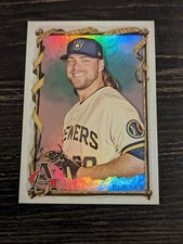 2023 Topps Allen & Ginter #86 Corbin Burnes Silver Portrait