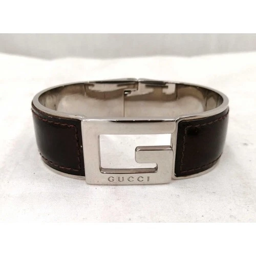 Bracciale Gucci logo marrone Giappone