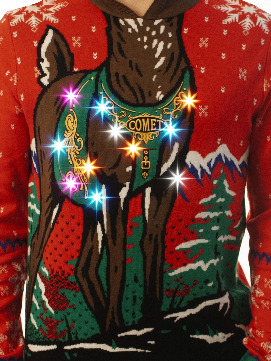 Light up 2024 ugly christmas sweater