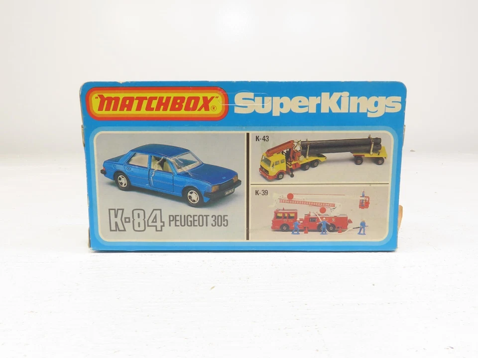 Matchbox 1981 SuperKings K-84 Peugeot Expo K-84 Un-Punched LN 8498  - Image 2 of 4