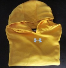 Boys UNDER ARMOUR Hoodie Size YXL - Gold Color, YXL/JTG/EG