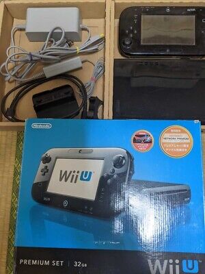 Nintendo Wii U Black Premium 32GB Box Console KURO [BOX]