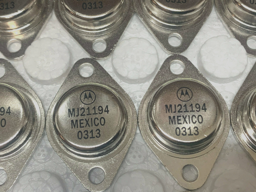 Transistor De Potencia NPN MJ21194 Motorola | 250V 250W Silicio - Foto 10