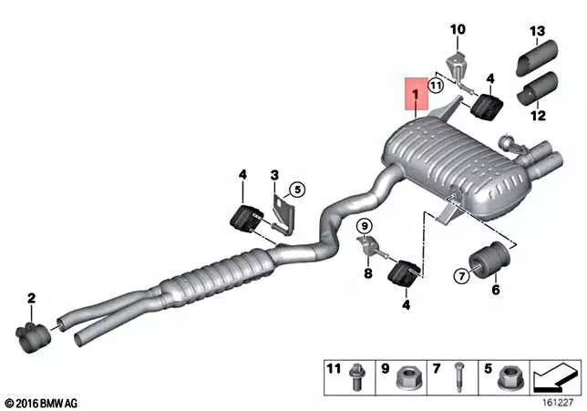E90 on sale exhaust system