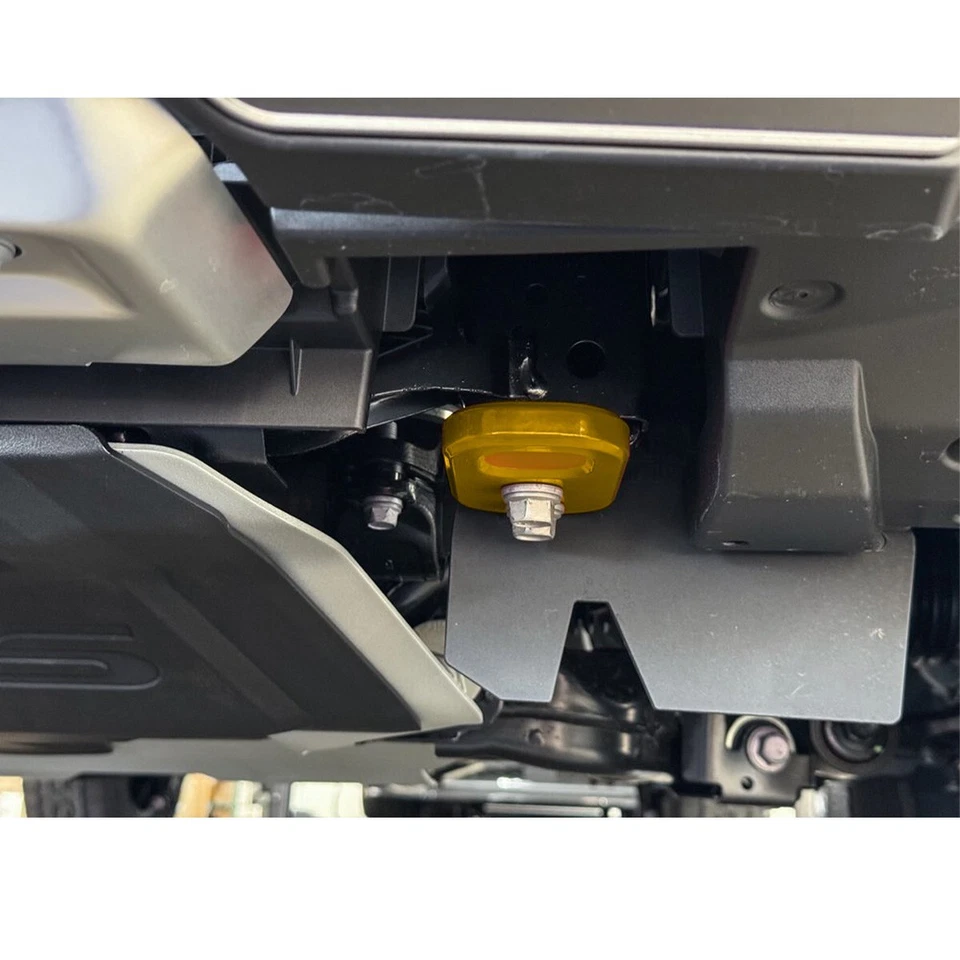 2pcs Front Bumper Tow Hook Rescue Fits For Toyota Land Cruiser Prado 2024 2025 - Image 3 of 4