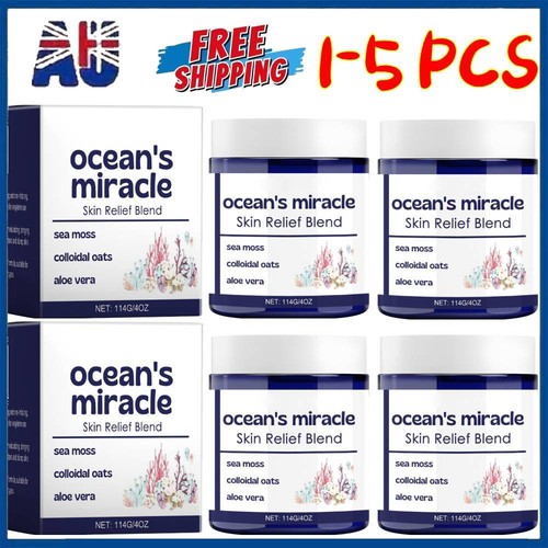 Ocean's Miracle -Eczema Relief Cream,Eczema Healing Blend,Natural Soothing Skin~