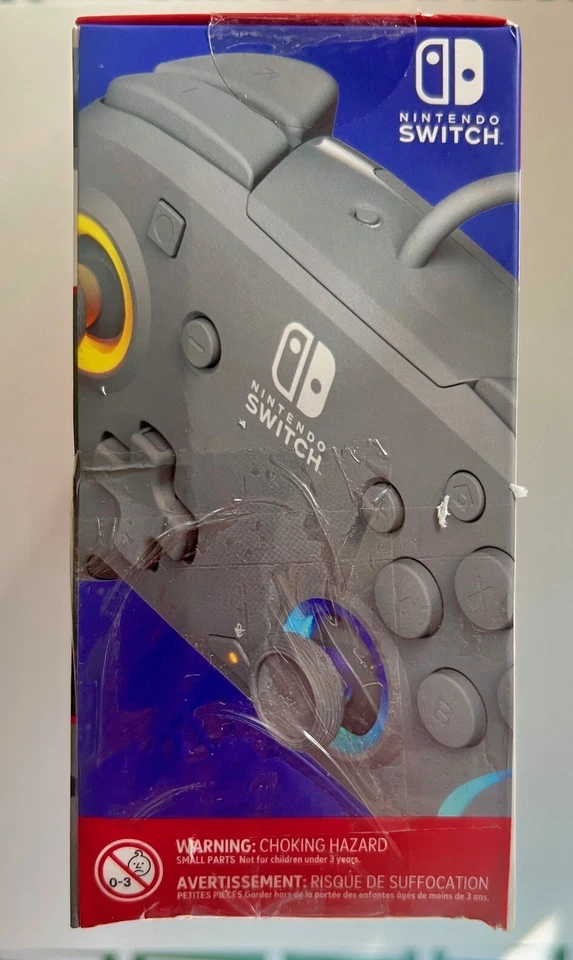 PDP Afterglow Wave Wired Controller: Grey - Nintendo Switch - Image 2 of 3
