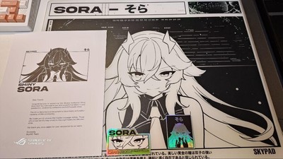 SKYPAD 3.0 XL SHINY SORA LIMITED EDITION 999 Gaming mouse pad FPS 