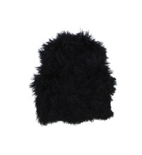 813954 New Plus Size Black Tibetan Lamb Fur Vest Jacket Coat Stroller 3xl
