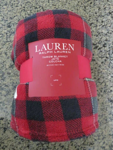 Colchas tejidas y Polar Ralph Lauren tiran Mantas