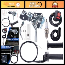 Throttle Control Assembly & Linkage Kit for 196cc Predator, Mini Bike, Go Kart,