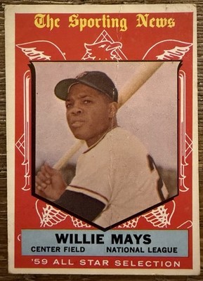 1959 Topps Willie Mays #563