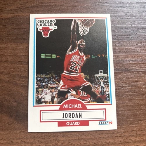 Michael Jordan 1990 Fleer 26 Chicago Bulls