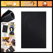 Shoe Sole Repair Rubber Sheet 3/16" Thick, Replacement Soles for Boots Shoes 1