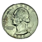1959-D Washington Quarter, 90% silver