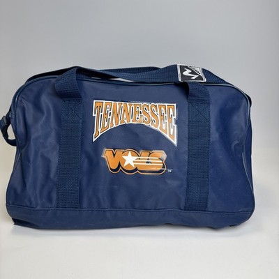 Vintage Large Tennessee Vols Volunteers Duffel Bag Straps 17x9x11  Nasco Nylon