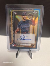 2025 Topps Gilded Collection - Chrome Gold Autographs Leo Jimenez #CGA-LJ...