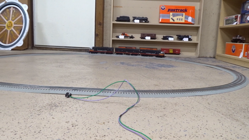 SOUTHERN PACIFIC F-3 ABA DIESEL ENGINE SET RAILKING MTH 30-2994-1 / FEDEX FS - Video 1 of 1