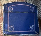 Small Early Box, Original Decorated Blue — photo 9