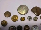 Group of 40 Vintage Buttons Military MCM Retro — photo 8